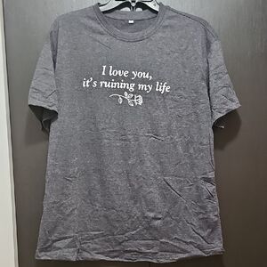 Gray Graphic T-Shirt